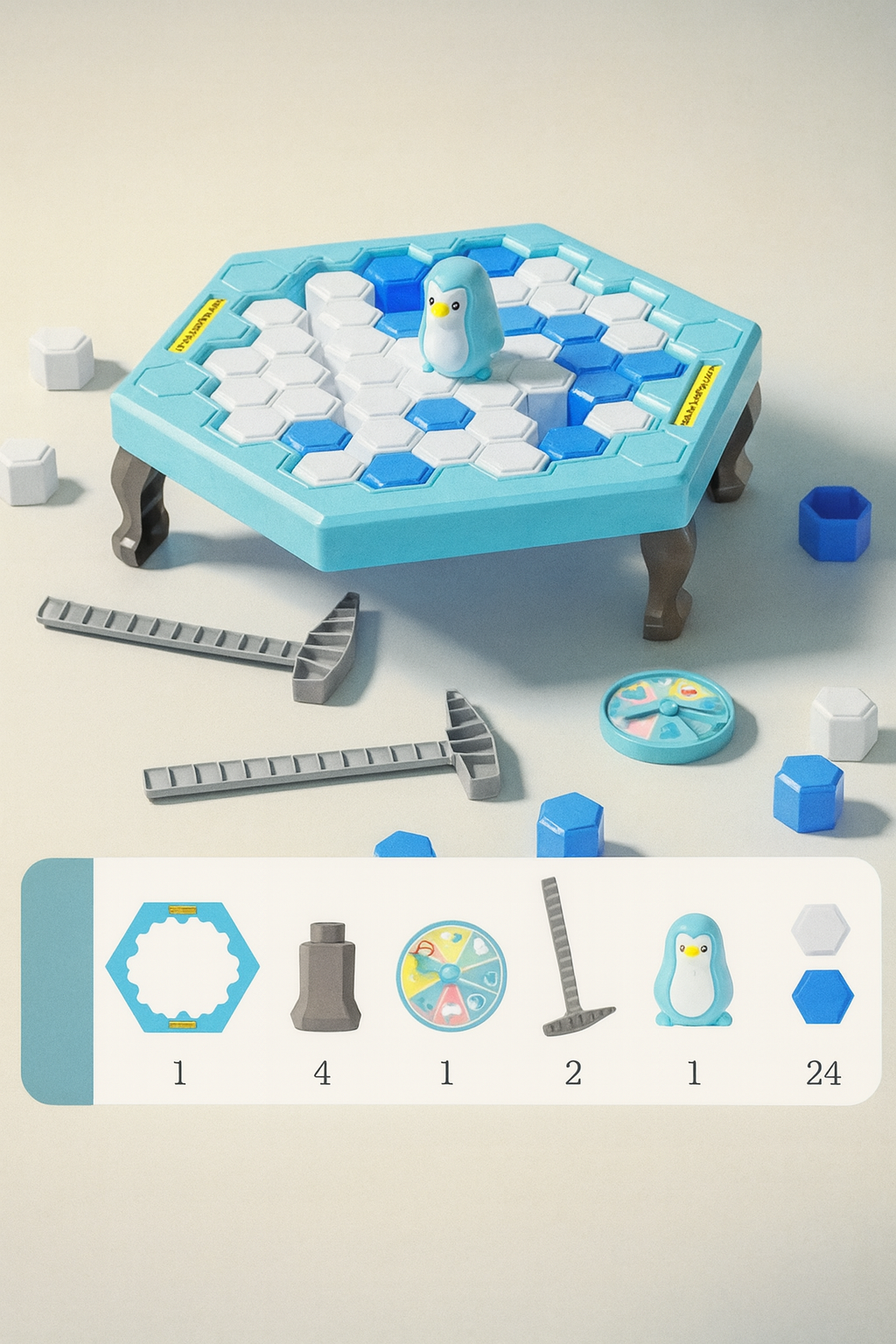 Gra zręcznościowa - Spadający Pingwinek