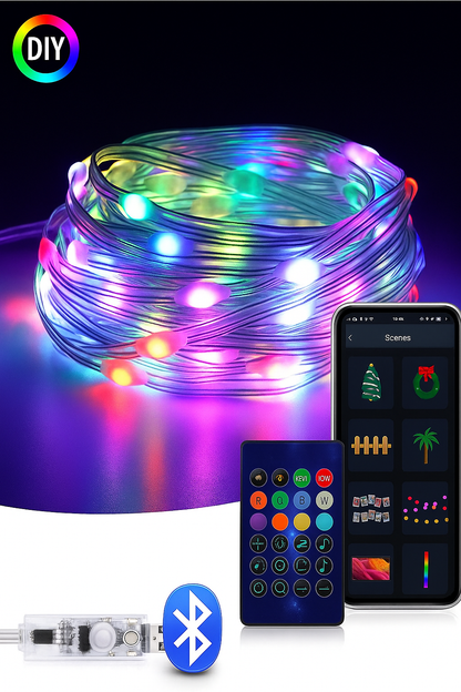 Inteligentne Lampki Choinkowe