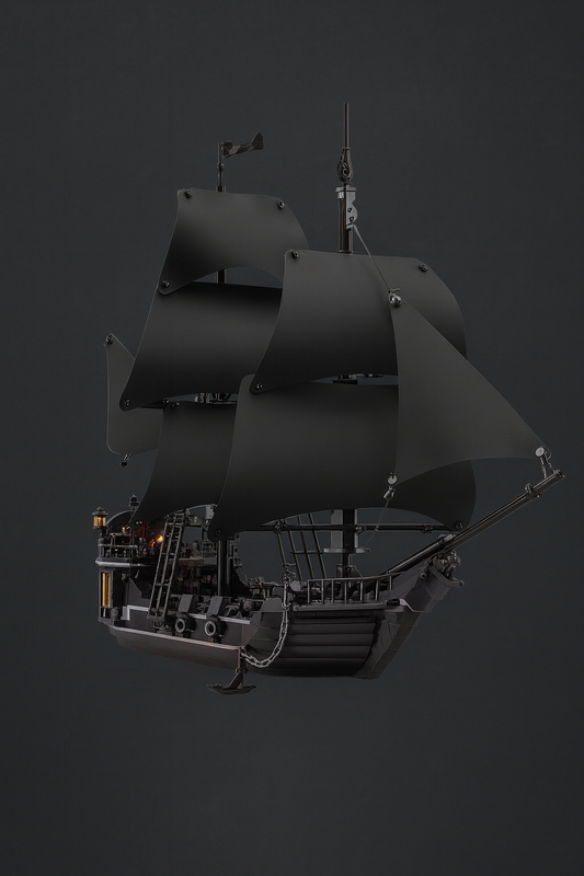 Piracki statek - Zestaw 804 Klocków