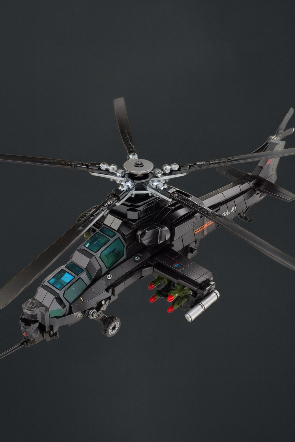 Helikopter - Zestaw 732 Klocków