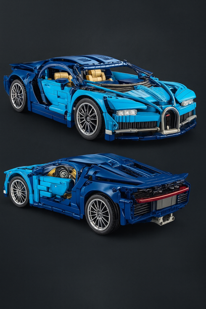 Bugatti Chiron - Zestaw 1355 Klocków