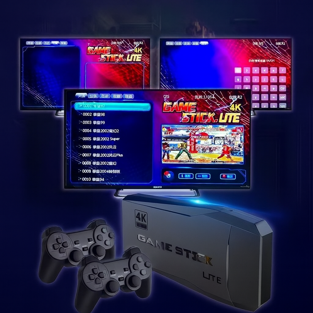 Przenośnia Konsola Retro 3 tysiące gier + 2PADy