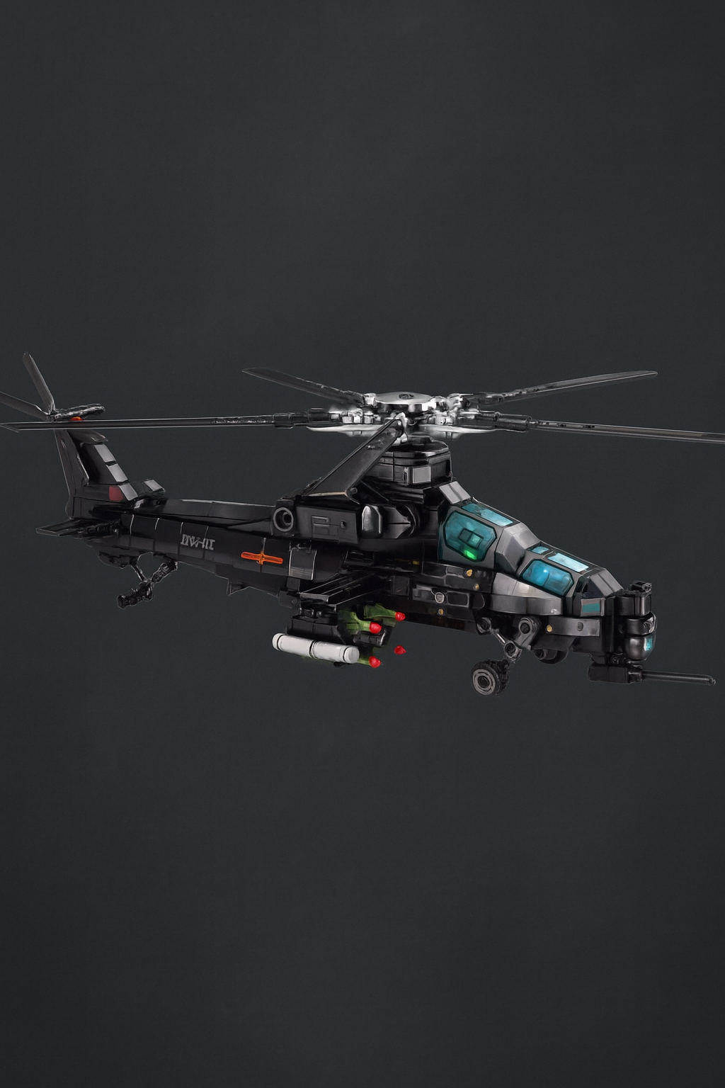 Helikopter - Zestaw 732 Klocków