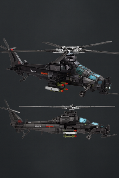 Helikopter - Zestaw 732 Klocków